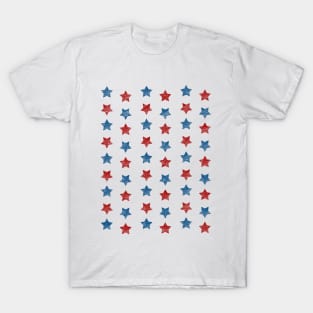 4th of July Independence Day pattern T-Shirt